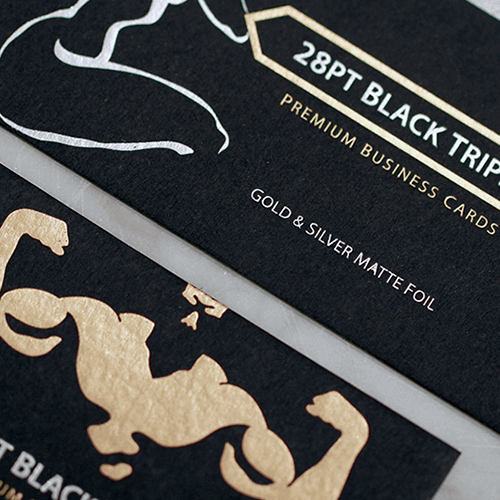 28pt Black Triplex Uncoated Business Card 1 28pt Black Triplex Uncoated Business Card gallery Gotopress - Canada Printshop
