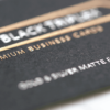 28pt Black Triplex Uncoated Business Card - Image 3