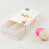 Custom Print 12 Macaron Box (Tuck & Fold)
