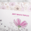28pt White Triplex Uncoated Hang Tags