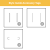 14pt Gloss Coated Earring/Necklace Accessory Tags - Image 6