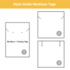 14pt Gloss Coated Earring/Necklace Accessory Tags - Image 5