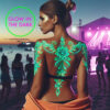 Glow Temporary Tattoos 1.5"x2"